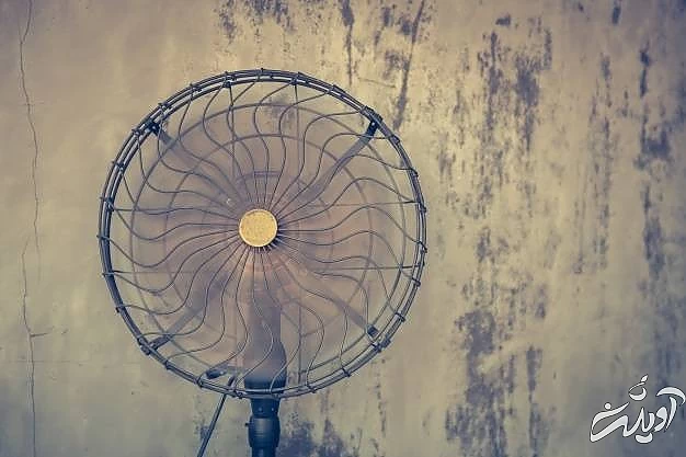 خشک کردن سبزی با پنکه پنکه